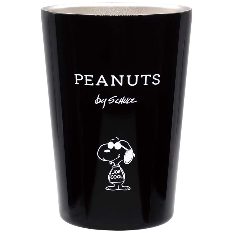 PEANUTS スヌーピー STAINLESS TUMBLER JOE COOL/BK /PQ-2021